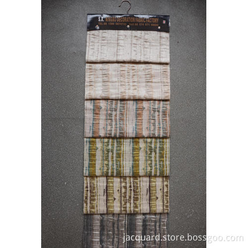High Quality Jacquard Damask Stripe Fabric